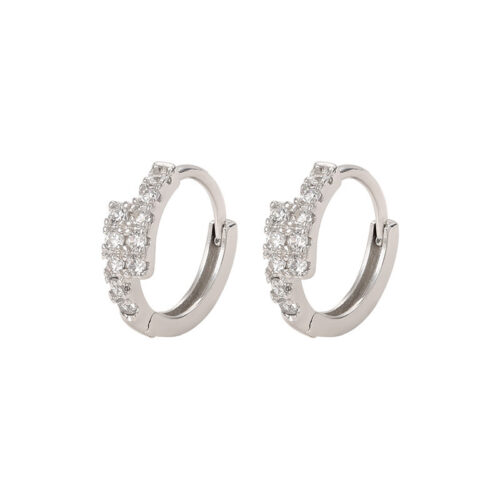 Diamond Ear Clip Female Earrings - Image 4