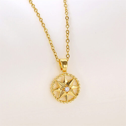 Lucky Compass Necklace Personalized Design Jewelry For Women - Image 6