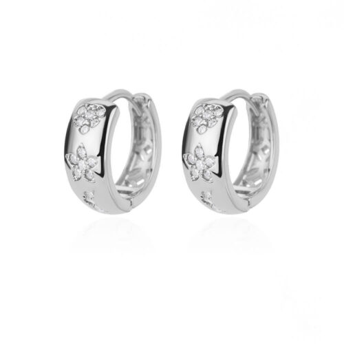 Personality Minimalist Elegant Love Design Inlaid Zircon Ear Ring - Image 8