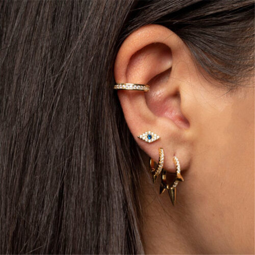 Diamond Trendy Earrings - Image 4