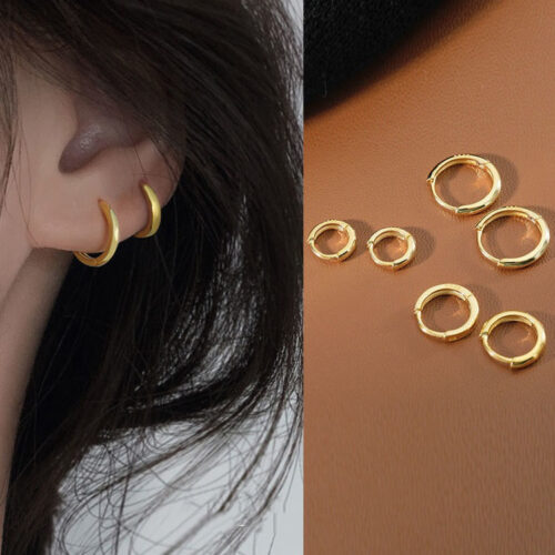 Ear Buckle Hoop Earrings - Image 7