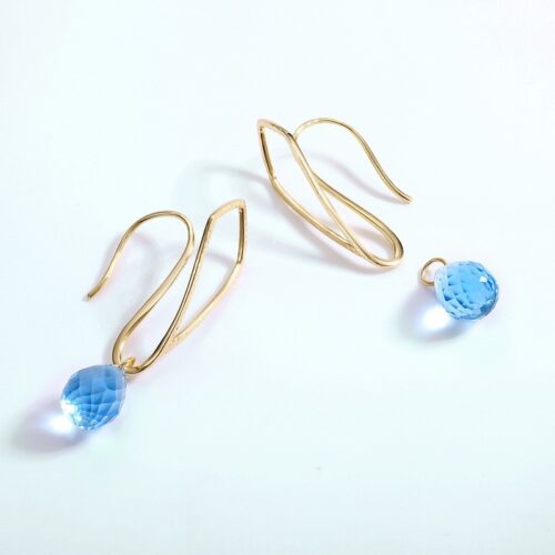 Crystal earrings - Image 4