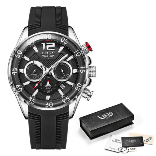 Quartz Men's Waterproof Watch Multi-function - Image 8