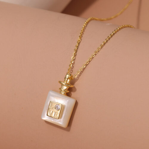 Perfume Pendant Necklace - Image 2