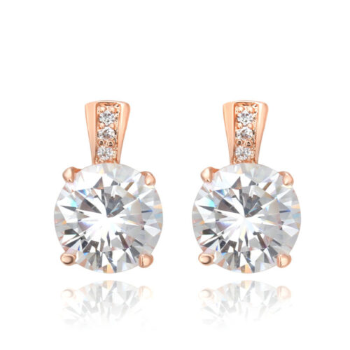 Zircon earrings