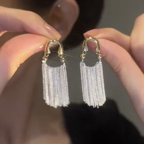 High-grade Tassel Earrings