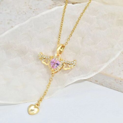 Necklace With Crystal Clavicle Chain Women Jewelry - Image 5