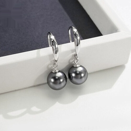 Sterling Silver Pearl Earrings