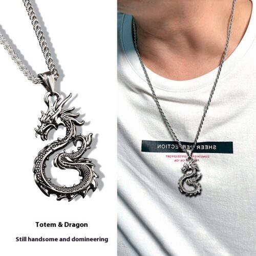 Fashion Necklace Paved Black Color For Men Boy Gifts - Image 4