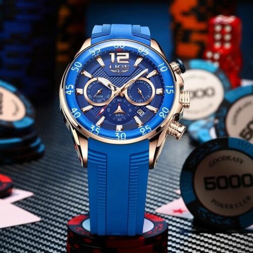 Quartz Men's Waterproof Watch Multi-function - Image 2