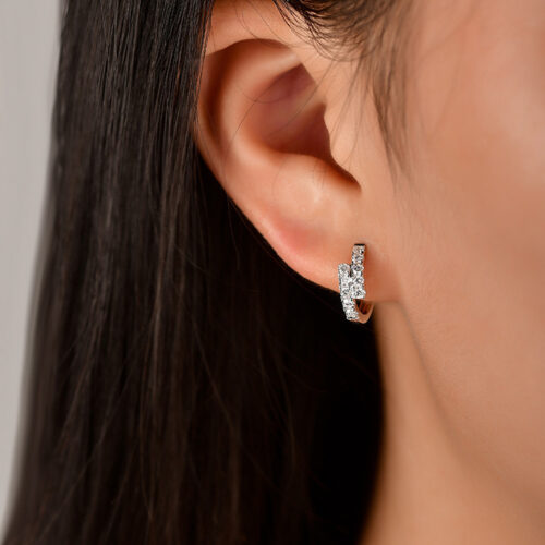 Diamond Ear Clip Female Earrings - Image 3