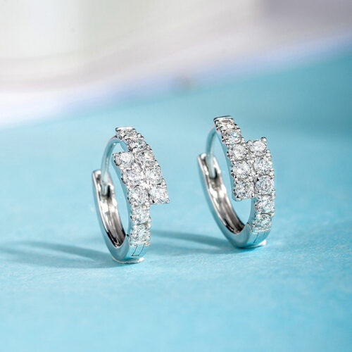 Diamond Ear Clip Female Earrings